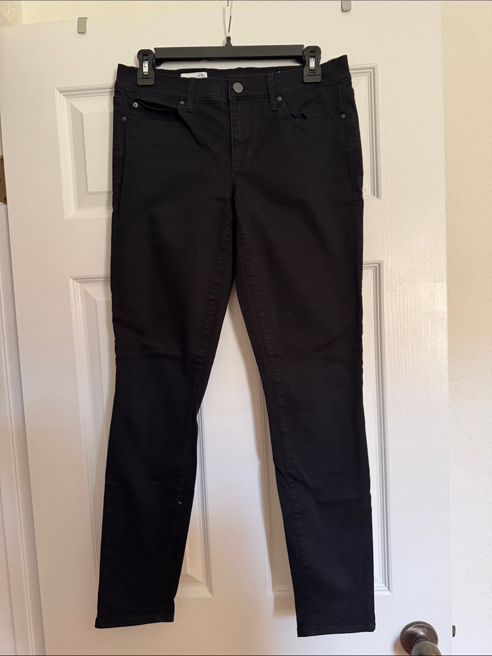 GAP 1969 Black Women's Straight Slim Legging Jeans